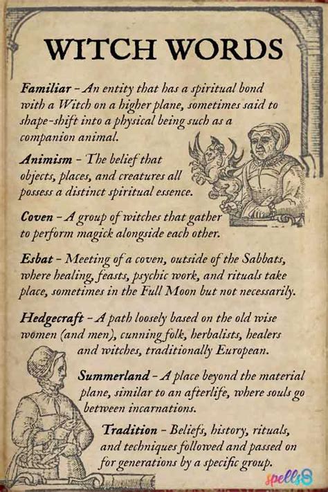 Unlocking the Secrets of Witchcraft: Key Vocabulary Words